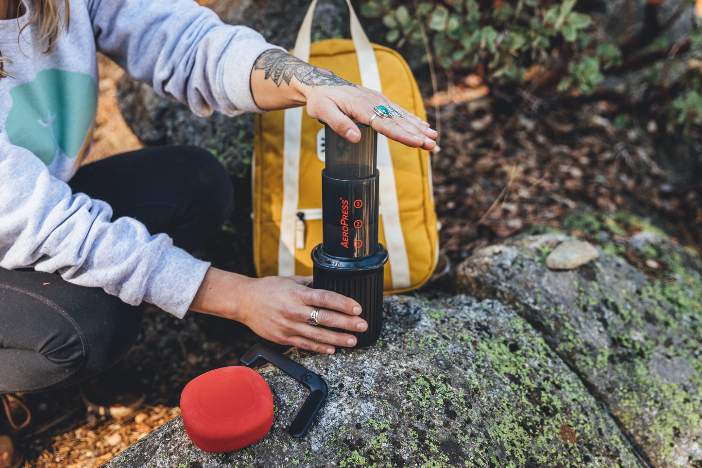 Cafetière Aeropress Go + 350 filtres